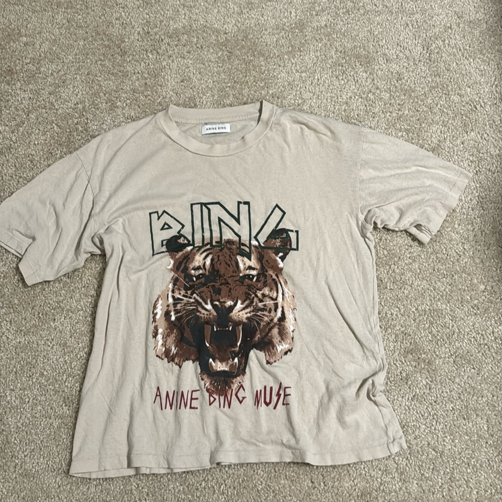 Anine Bing Tiger Tee